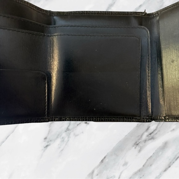 Louis Vuitton Authentic LV Black Epi Leather Compact French Wallet with Dustbag - Picture 11 of 16